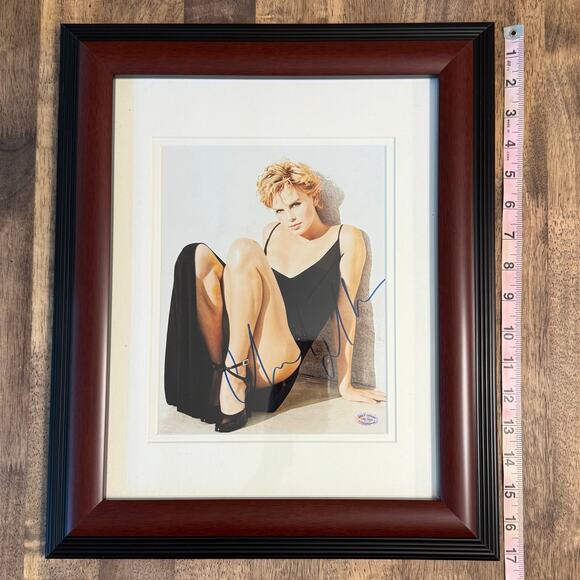 Charlize Theron Actor Autographed Framed Photo 17x14 COA Greg Tucker Monster - Picture 5 of 6